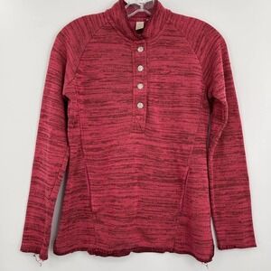 Territory Ahead half button space dyed sweater